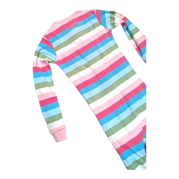 Gap Girls size 4 Zip Up Footie Striped Pajamas - Picture 4 of 7
